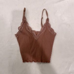 Forever 21 pink crop top